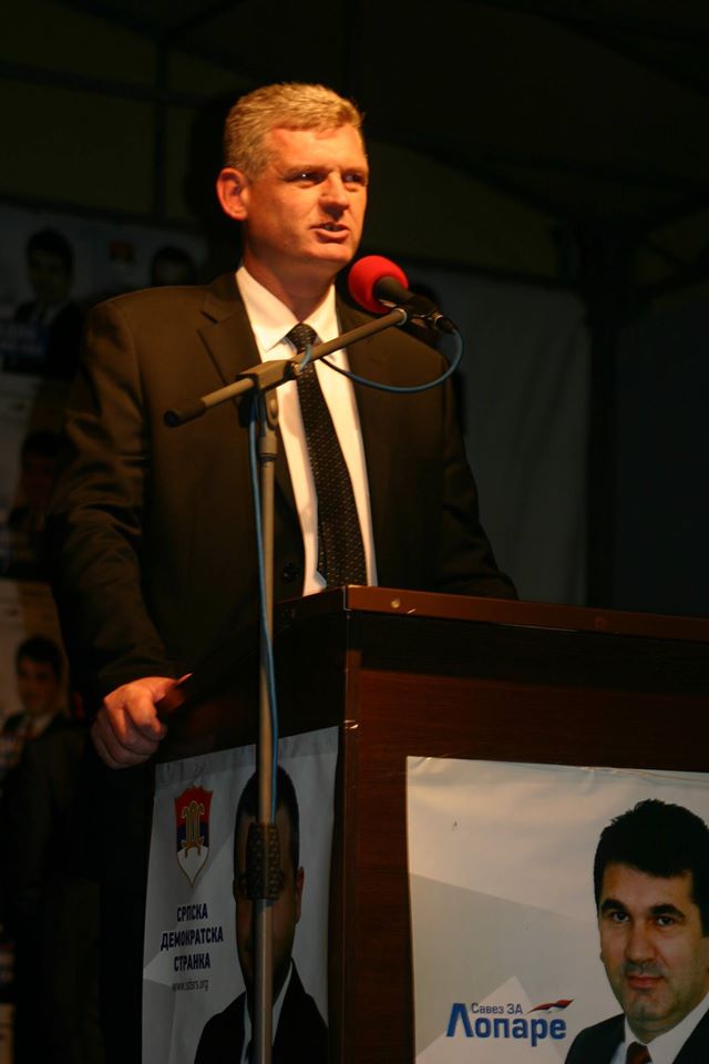 Milenko Ristić, Predsjednik SO Lopare